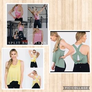3 ZYIA size xl nimbus split back tanks. Bundle.​